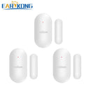 Original EARYKONG 433MHz Wireless Window Door Magnet Sensor Detector For Home Wireless Alarm System ultra-low power consumption