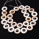 Natürliche Muschelperlen, Perlmutt, Liebe, Stern, Oval, Rund, Flach, lose Abstandshalterperlen für die Schmuckherstellung, DIY Charm Armband Halskette