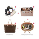 Kosmetiktaschen Filztuch Handtaschen-Organizer Einsatz Tasche Reiseinnentasche Tragbarer Make-up-Organizer Passend für Speedy Neverfull