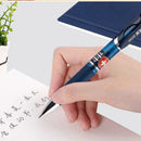 2pcs Blue Don't Fade for Long European Standard Press Type Medical Prescription Pen Gel Ink Pens Stationery Office Supplies