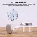 20pcs Clear Plastic Jar And Lids Empty Cosmetic Containers Makeup Box Travel Bottle 30ml 50ml 60ml 80ml 100ml 120ml 150ml