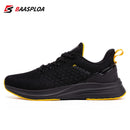 Baasploa 2022 Neue Herren Strick-Freizeitschuhe Atmungsaktive Trendige Sneaker Original Leichte Stoßdämpfende Herren Tennisschuhe