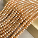 Pearl Jewelry Sets Genuine Natural Freshwater Pearl Necklace Bracelet 925 Sterling Silver Earrings For Women Gift 2021 Trend