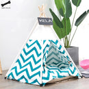 The Nomad's Nook | Portable Teepee Pet Retreat for Cats & Small Dogs