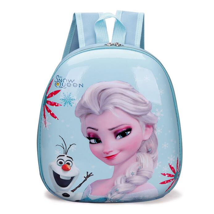 Disney Children bag for school shell princess backpack children kindergarten cartoon schoolbag girl boy backpack Frozen Elsa