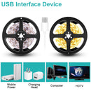 5V PIR LED Kitchen Light Tape Wireless Motion Sensor Lamp Cabinet Light Closet Lamp LED Strip Waterproof USB LED Lighting Ribbon