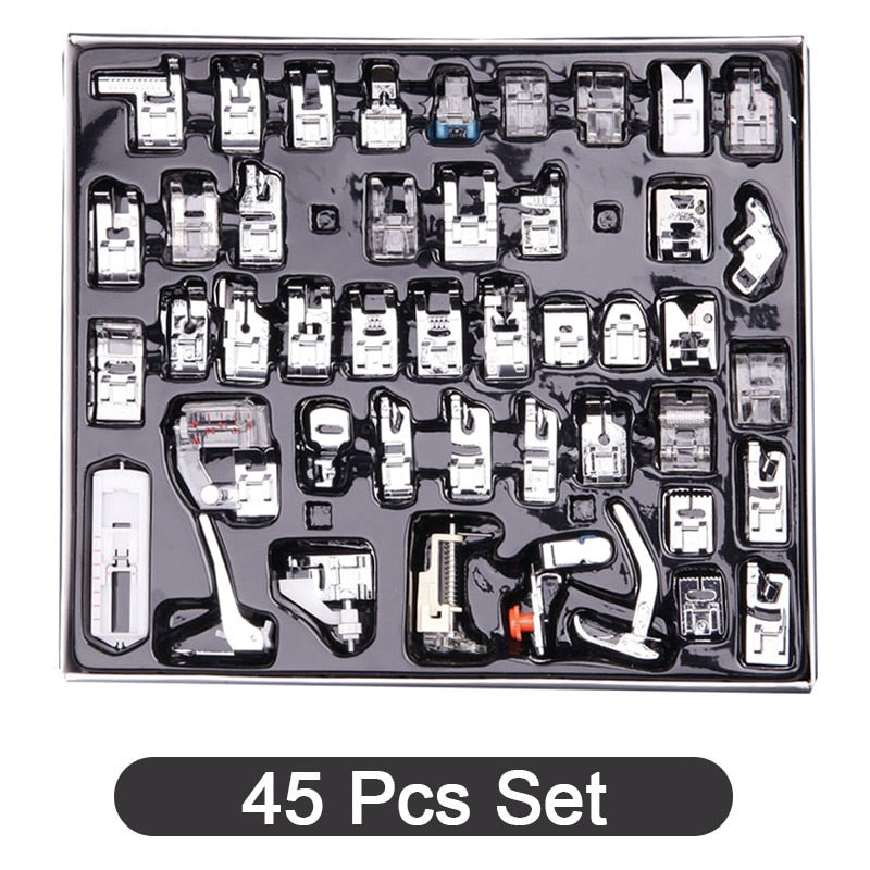 8-82 Pcs Set Sewing Machines Accessories Presser Foot,DIY Patchwork Foot Pedal Sewing Tools Kit,sewing Supplies Presser Feet