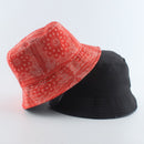 2022 New Fashion Vintage Print Bucket Hats Reversible Bob Chapeau Femme Hip hop Caps Gorro Men Fisherman Hat
