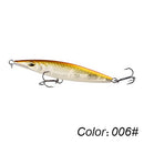 Schwimmender Pencil Köder, Stickbait Wobbler, Topwater Köder, Weitwurf Hardbait für Seebarsch, 90mm/110mm/130mm/150mm