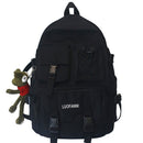 Frauen Junge Nylon Rucksack Reise Mesh Weibliche Studentin College Schultasche Männer Mädchen Cooler Laptop Rucksack Männliche Mode Büchertaschen Dame
