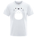 Japanese t-shirt men Anime Spirited Away tshirt Totoro t shirts Miyazaki Hayao cartoon clothes Studio Ghibli Harajuku Tops Tees