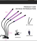 LED Grow Light USB Phyto Lamp Full Spectrum Fitolamp With Control Phytolamp For Plants Seedlings Flower Home Tent