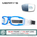 MERRYS DESIGN Men Sport Glasses Frame For Basketball Football Outdoor Sports Prescription Glasses Anti-fog Anti-impact S3035