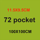 Green Pockets Growing Planter Bags Vertical Vegetable Garden Living Room Garden Bag Seedling Wall Hanging Plant Growing Bags