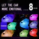LED Car Interior Foot Light RGB Backlight With USB Wireless Remote APP Music Control Multiple Modes Decorative Atmosphere Lamp