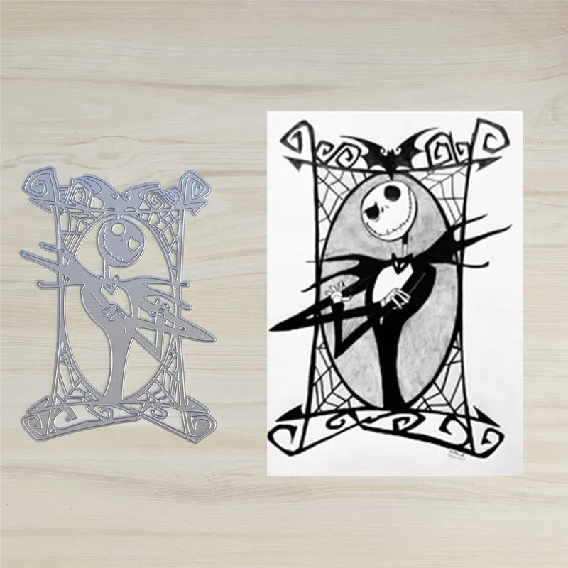 Halloween Castle Frame Skull Bow Metal Cut Dies Stencils for Scrapbooking Stamp/Photo Album Decorative Embossing DIY Paper Cards