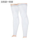 One Pair Anti UV Cycling Legwarmers Compression Bike Sports Leggings Running Hiking Basketball Soccer Leg Sleeves Sports Safety
