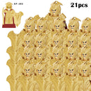 Classic Medieval Movie Elves Dwarf Warrior Iron Foot Dane leader of the Dwarfs Building Blocks LOTR Figures Toys For Children