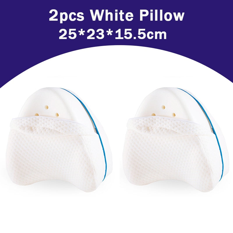 Body Pillow Memory Foam Leg Pillow Sleeping Orthopedic Pillow Hip Joint Pain Relief Thigh Leg Pad Cushion Home Memory Pillow