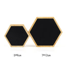 Bamboo and Wood with Microfiber Cloth Jewelry Display Stand Necklace Ring Display Stand Bracelet Earrings Display Jewelry Stand