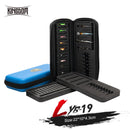 Kingdom Micro Lure Fishing Tackle Box 155g PVC Material Fishing Hooks Accessories Spoon Bait Collection Bag Waterproof Boxes