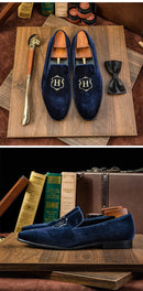 The Vesper | Handmade Velvet Slip-On Loafer