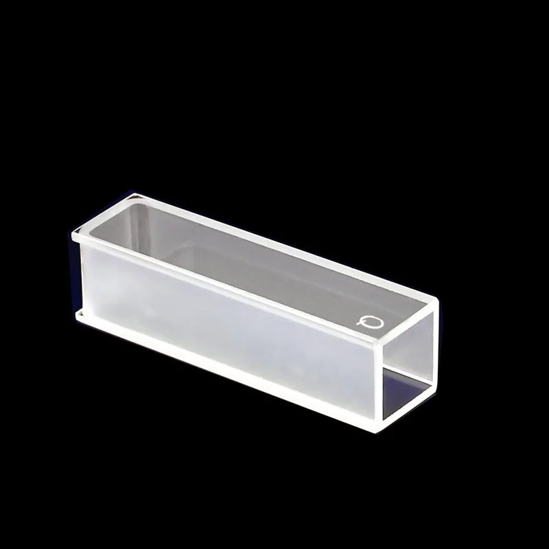 2 PCS quartz cuvette cells with lid 10mm path length JGS1  for spectrophotometer  lab