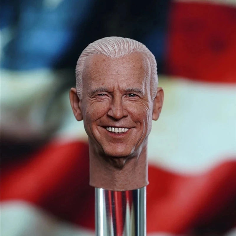 SUPER DUCK 1/6 SDH026 America President Joe Biden Head Sculpt For 12" Male TBL PH Body Action Figure Body Dolls Toy In Stock