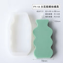 New Geometry Shape Candle Mold DIY handmade Candle Making Silicone Mold Soap Mold Aromatherapy plaster Mold