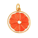 3D Fruit Strawberry Grape Mango Pineapple Water Melon Cherry Banana Charm Pendant , Jewelry Necklace Bracelet Making Supply M15