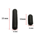 20PCSCarp Fishing Accessories Buffer Beads Rubber Shock Rig Beads 12mm 25mm Carp Fishing Tackle