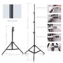 37/68/100/150/200CM Selfie Light Tripod 1/4 Screw Head Photography Portable Stand Trepied Smartphone For Mini Photo Studio