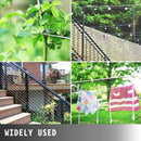 SucceBuy 152M/500Ft Wire Rope 316 Stainless Steel Strong Tension Soft Fishing Lifting Cable 7*7 Clothesline 1.5MM-3.2MM Diameter