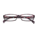 Henotin Reading Glasses Spring Hinges Men and Women Small Square Ultra Clear Lenses Reader Eyeglasses