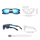 Men And Women High-Quality Polarized Sunglasses Fashion Pattern Retro Brand Designer Sun Glasses UV400 Anti-glare Mirror Eyewear