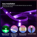 ColorRGB, LED Strip Lights 10M 15M, Music Sync Color Changing RGB LED Strip 24-Key Remote,APP Control, SMD5050, For TV PC Home