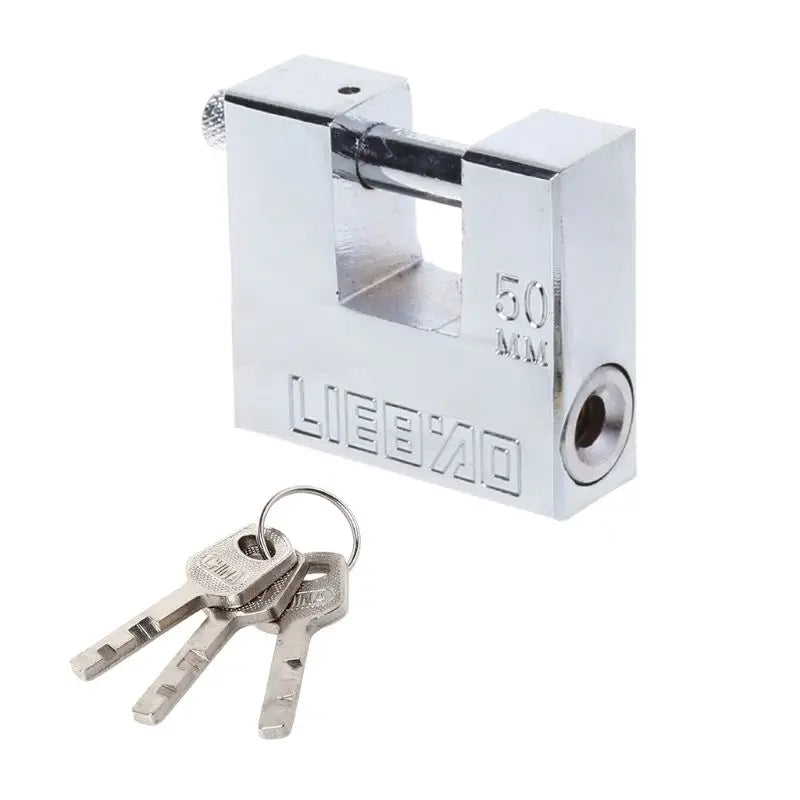 Stainless Steel Burglar Padlock Security Safety Lock Antique Horizontal Opening 40mm/50mm/60mm/70mm High quality and durable