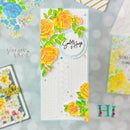 Garden Roses Layering Stencil Flower Stamps And Metal Cutting Dies New Arrival 2021Scrapbook Diary Decoration Embossing Template