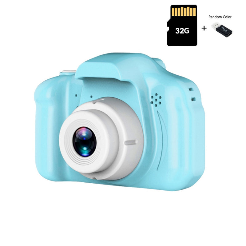 Mini Cartoon Camera 2 Inch HD Screen Educational Children Toys Portable Video Camera Digital Camera SLR Camera Camera For Kid