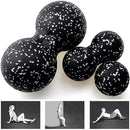 ? EPP Yoga Foam Roller Fitness Massage ball Set Peanut Massager Balls for Leg/Arm/Back/Feet Pain Self-Myofascial Treatment Tool