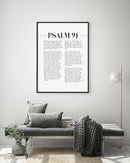 Psalm 91 Scripture Wall Art He Who Dwells In The Shelter Bible Verse Canvas Painting Poster Print For Your Christian Home Decor