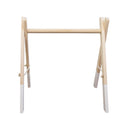 Nordic Style Wooden Baby Gym Nursery Sensory Toys Gantry Foldable Baby Play Gym Frame Activity Center Hanging Bar Newborn Gift