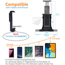 Car Holder 4-11" Tablet Back Seat Universal Bracket 360 Rotating Headrest Mount Microphone Tablets PC Stand for iPad Air pro 9.7