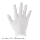 iEFiEL Wiederverwendbare Baumwollhandschuhe Elastische weiche Handschuhe für trockene Hände Feuchtigkeitspflege Kosmetik Ekzem Hand Spa Münzen- und Schmuckinspektion