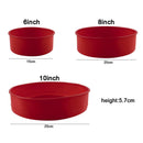 Silikon-Backform für Gebäck, Kuchenform zum Backen, Silikonformen für Gebäck, Muffin, rund, rechteckig, Silikon-Backform