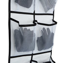 12/24 Taschen Große Netztasche Box Aufbewahrung Hängebeutel Wandmontiertes Kleinigkeiten-Organizer-Regal Zimmer Schuhe Pantoffeln Aufbewahrungstasche