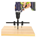 30-120/200/300mm Adjustable Circle Hole Cutter Wood Drywall Drill Bit Saw Round Cutting Blade Aircraft Type DIY Tool