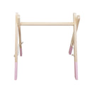 Nordic Style Wooden Baby Gym Nursery Sensory Toys Gantry Foldable Baby Play Gym Frame Activity Center Hanging Bar Newborn Gift