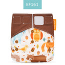 HappyFlute OS Cloth Diapers Reusbale & Washable Night AIO Baby Nappy Waterproof cloth nappy fit 0-2 years 3-15kg baby