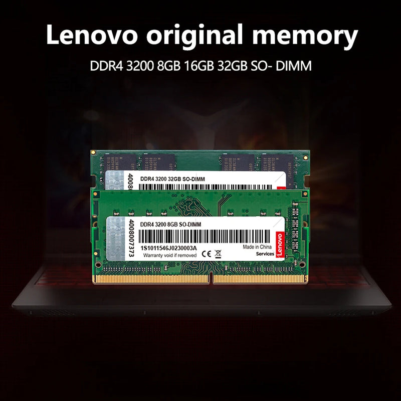 Lenovo memoria Ram DDR4 D 8GB 4GB 16GB 2400mhz 1600mhz 2666mhz 32GB 3200mhz sodimm notebook high performance laptop memory